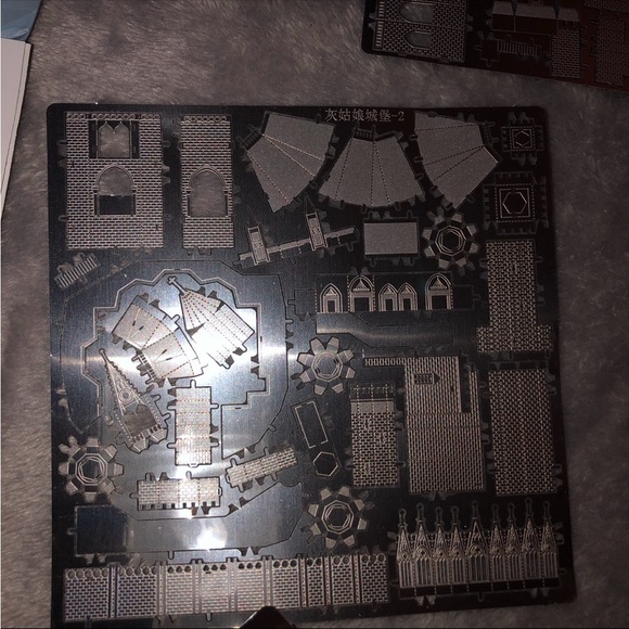 3D Metal Mosaic Kit Puzzle Castle looking like Disney Land Model Building  Kit - Picture 6 of 12